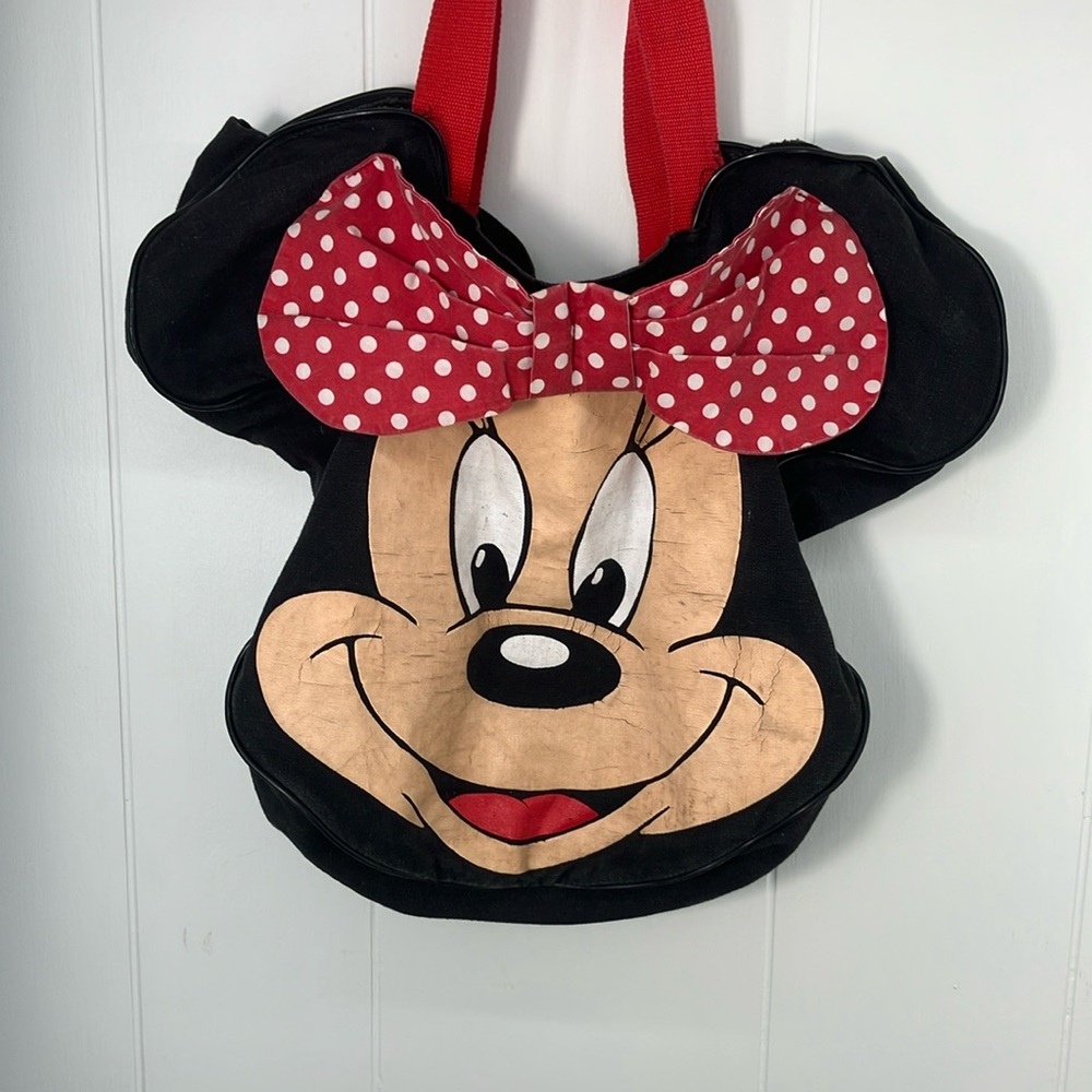Vintage Disney Big Face Minnie Tote